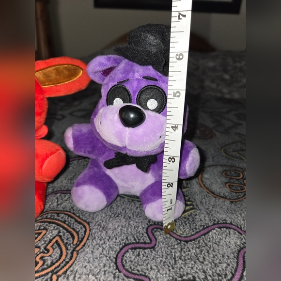 Five Nights at Freddys Plush - Shadow Freddy Fazbear & Foxy Pirate FNAF - Picture 6 of 6
